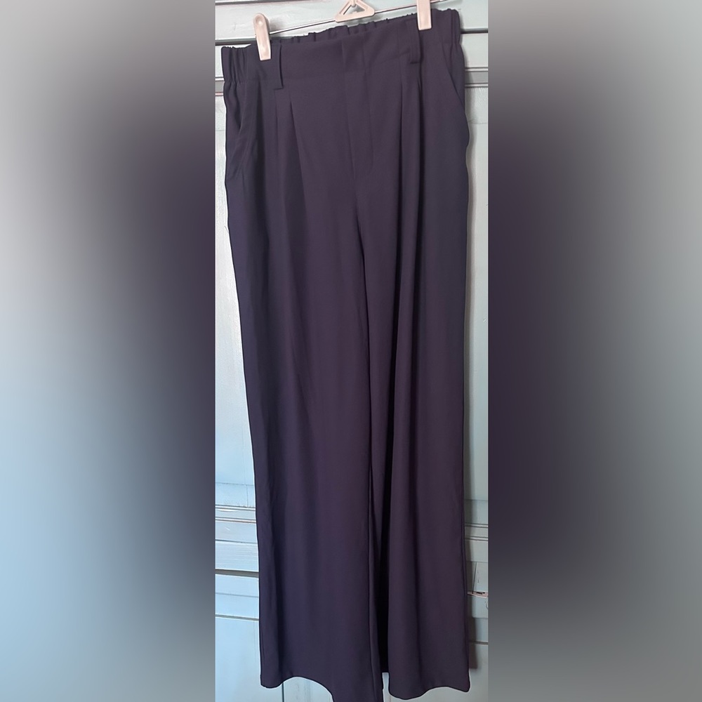 HALARA Deep Blue Casual Pants
